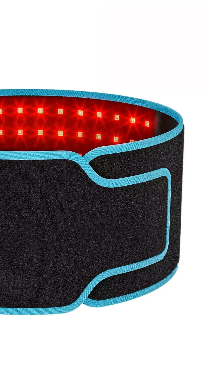 Red Light Health Care Belt 100 LED Infrared Lamp Red Light Therapy Massage Machine for Body Belt Back Waist Heating