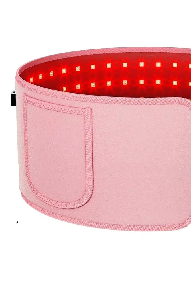 Red Light Health Care Belt 100 LED Infrared Lamp Red Light Therapy Massage Machine for Body Belt Back Waist Heating